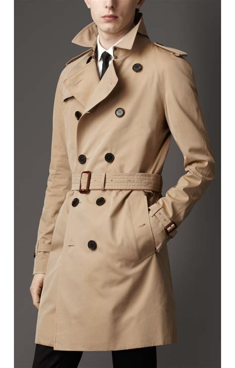 burberry trench coat mens used|Burberry men's trench coat sale.